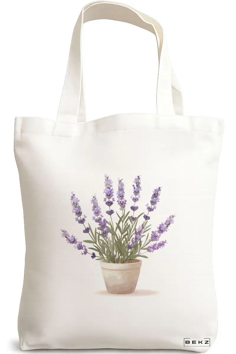 Sacosa Cumparaturi Textila, Geanta Tote, model Books 5 38 x 34.5 cm, Alb, BEKZ®