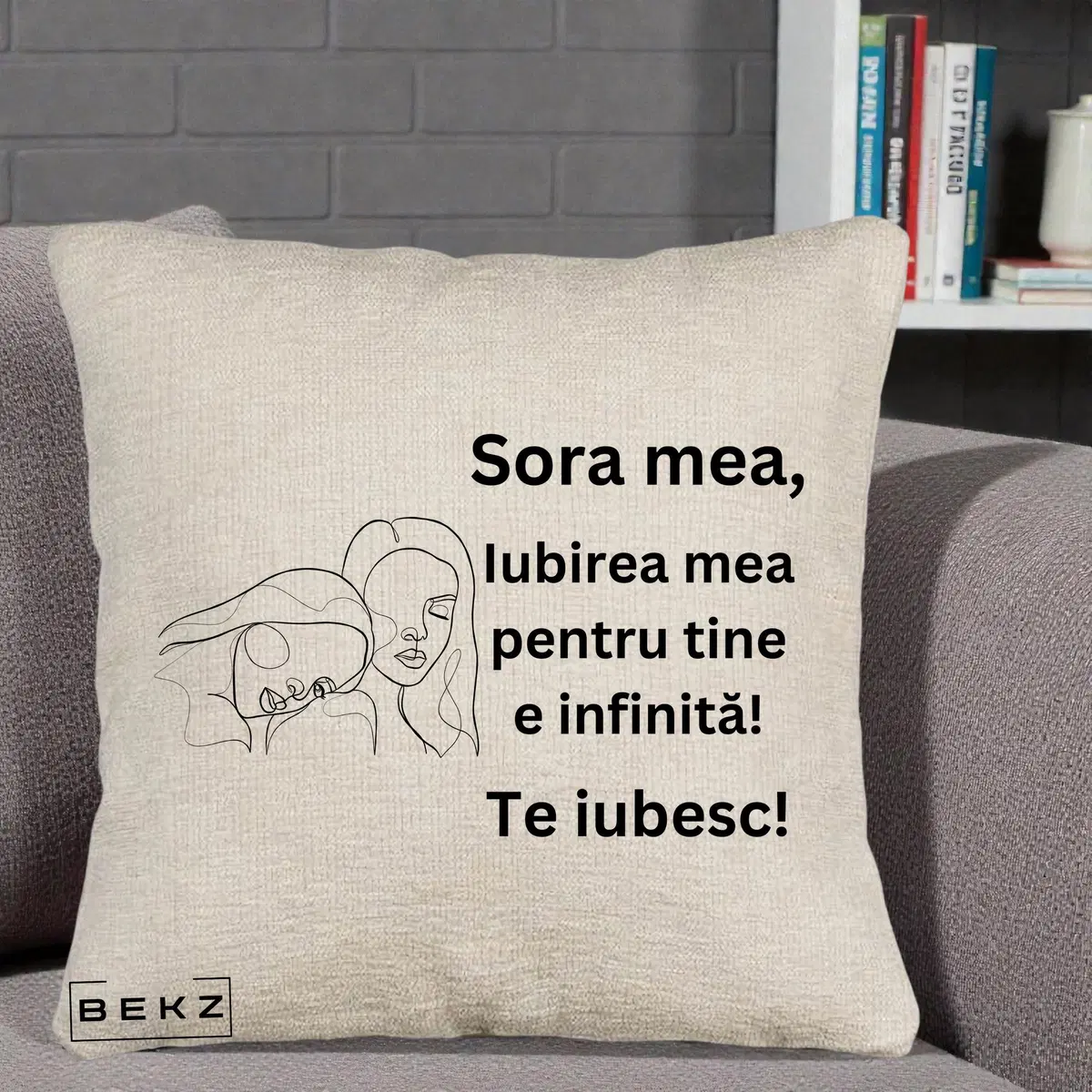 Bej Canapea