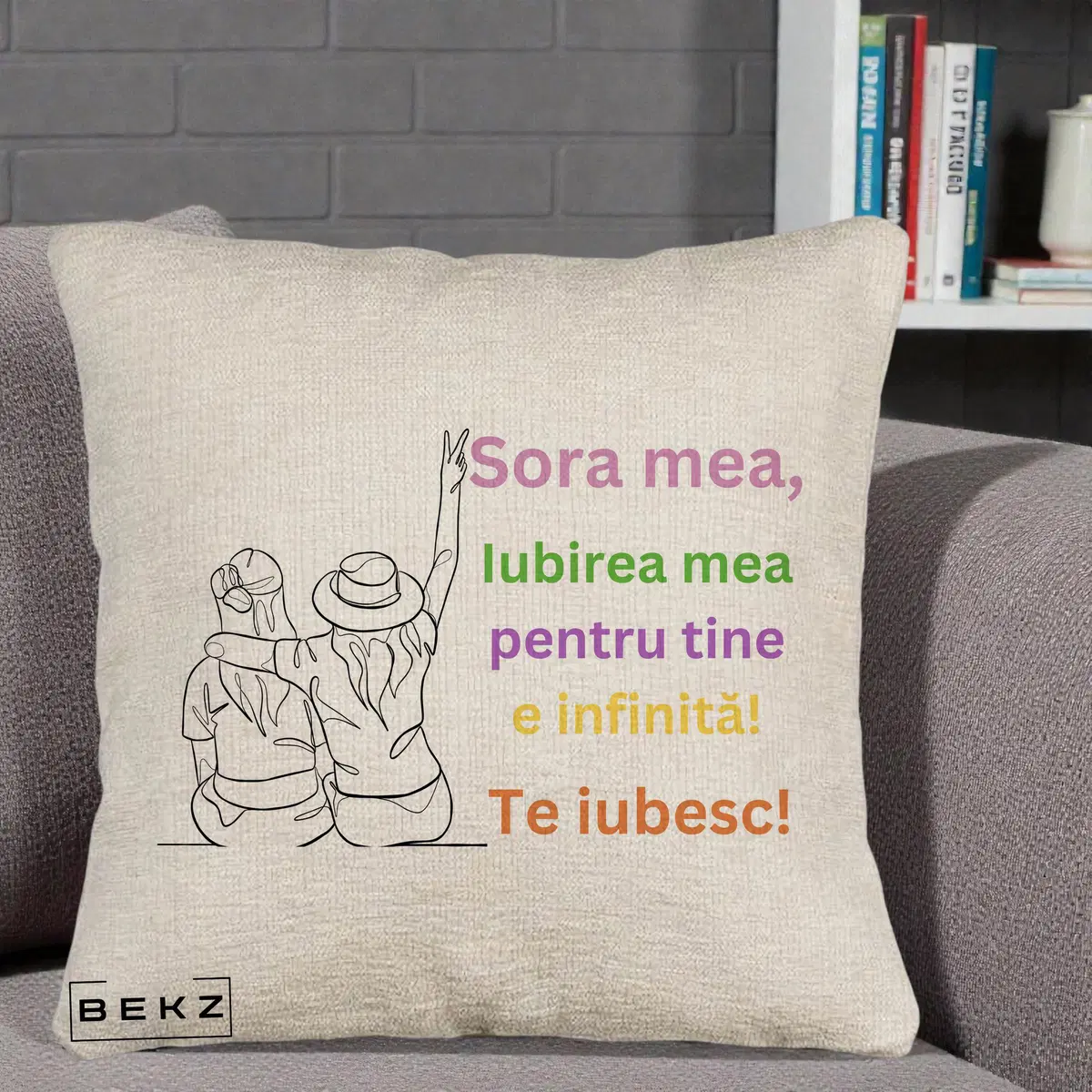 Bej Canapea