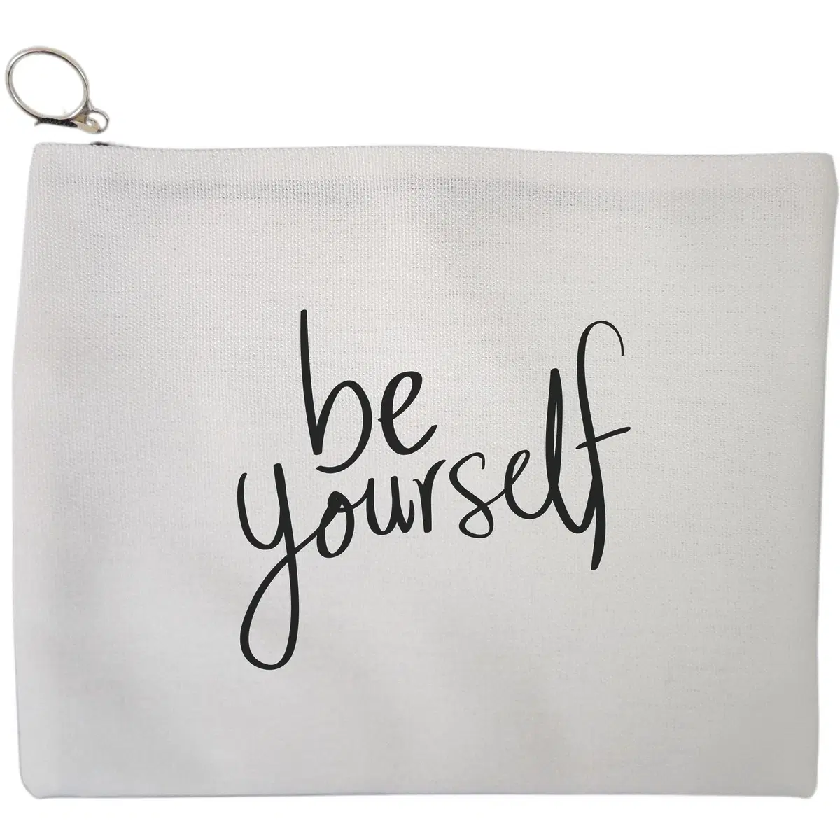 Portfard Cosmetice tip Plic, model Be Yourself, 23x18 cm, Alb, BEKZ®