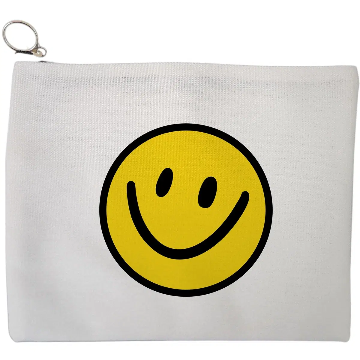 Portfard Cosmetice tip Plic, model Happy Smile, 23x18 cm, Alb, BEKZ®