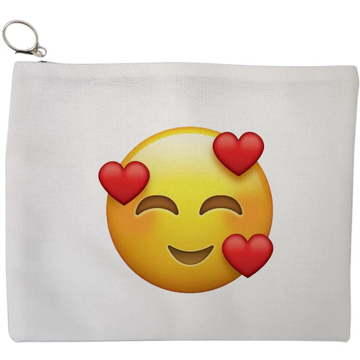 Portfard Cosmetice tip Plic, model In Love, 23x18 cm, Alb, BEKZ®