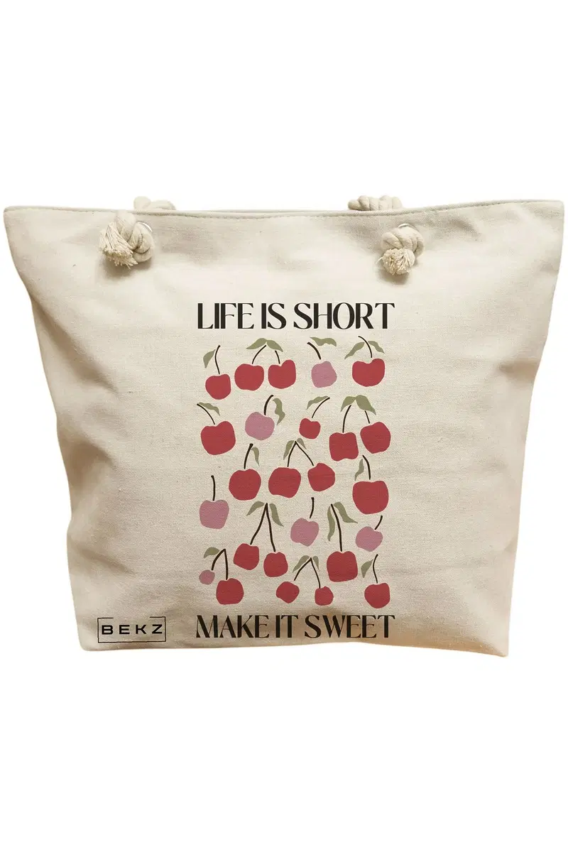 Geanta Canvas Tote pentru femei Boho Style 6