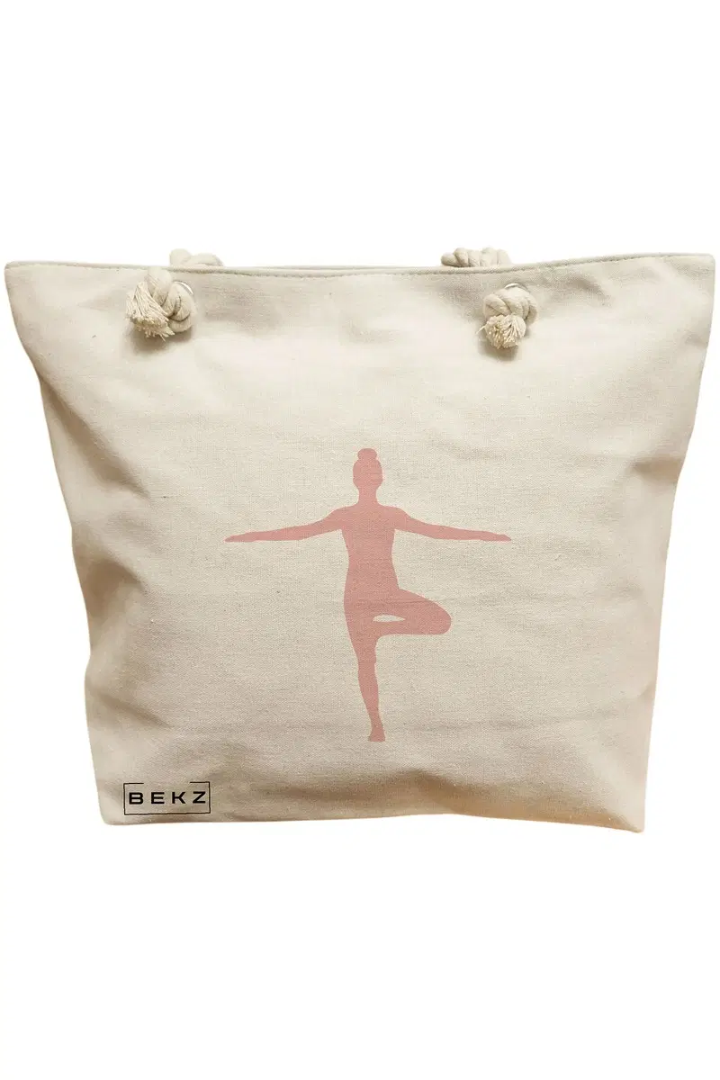 Geanta Canvas Tote pentru femei Yoga 4